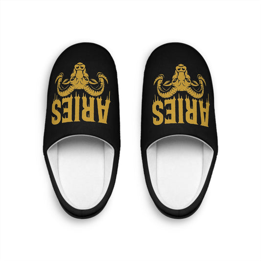 Aries Slippers for Men's Indoor with Unique Design, Perfect for Relaxation, Gift for Him, House Shoes, Comfort Slippers