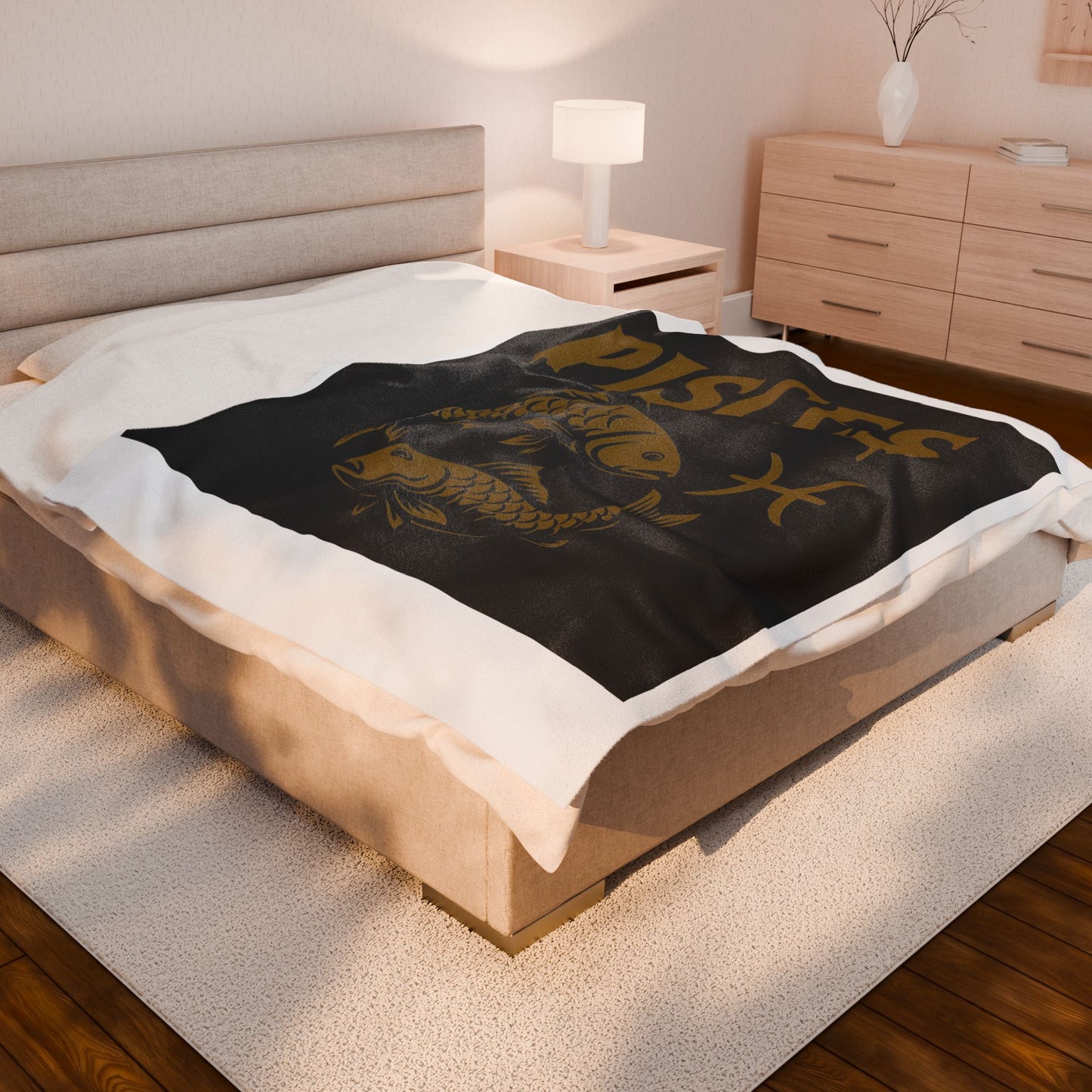 Scorpio Velveteen Plush Blanket | Cozy Zodiac Throw, Astrology Gift, Unique Home Decor, Birthday Gift for Scorpio, Warm & Soft Blanket