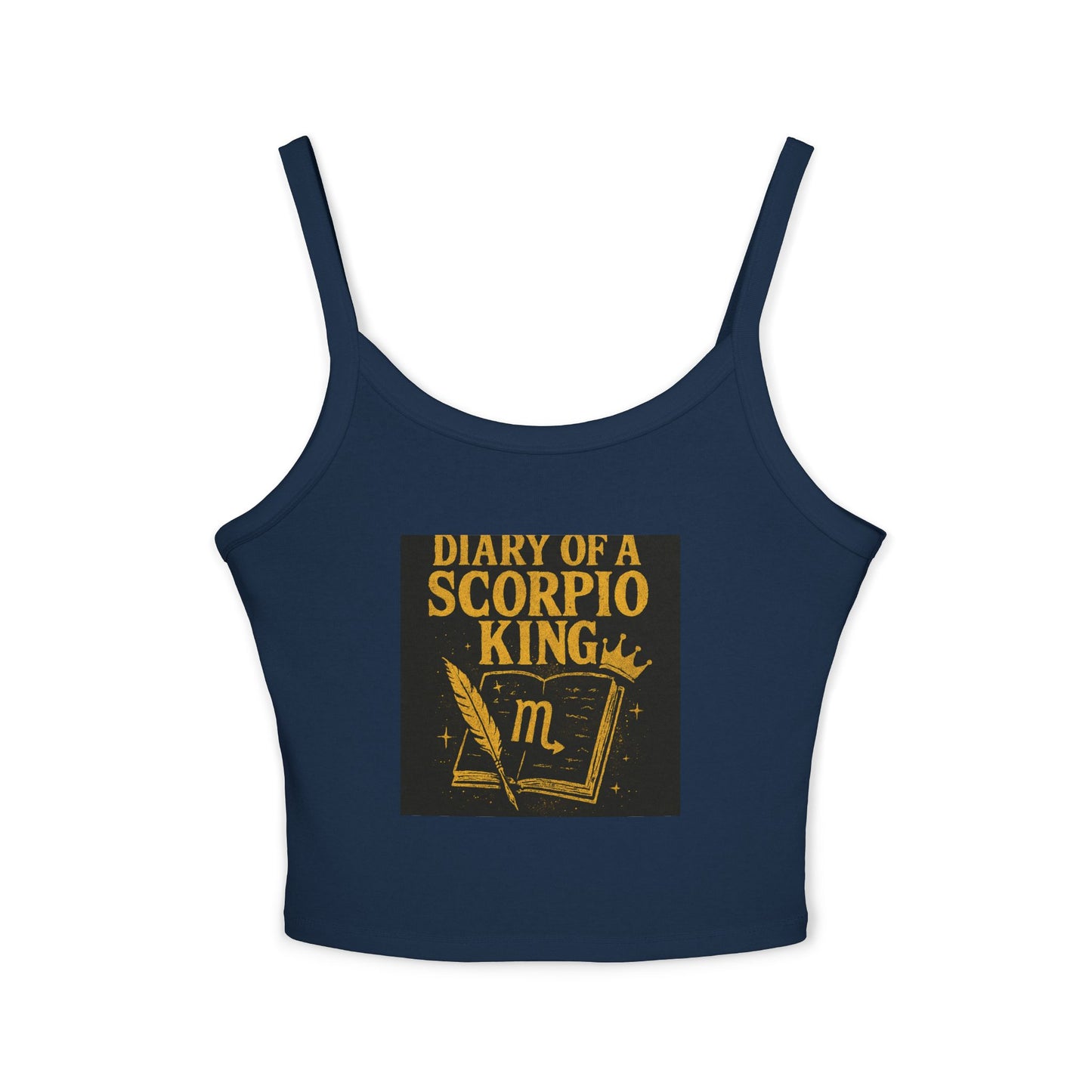 Sagittarius Zodiac Spaghetti Strap Tank Top, Astrology Apparel, Horoscope Gift, Birthday Top, Summer Fashion, Zodiac Sign Clothing