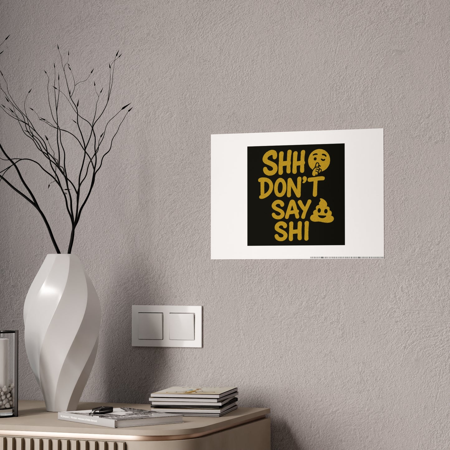 Glossy Art Print - Inspirational Decor, Urban Wall Art, Modern Home Decor, Motivational Poster, Unique Gift Idea