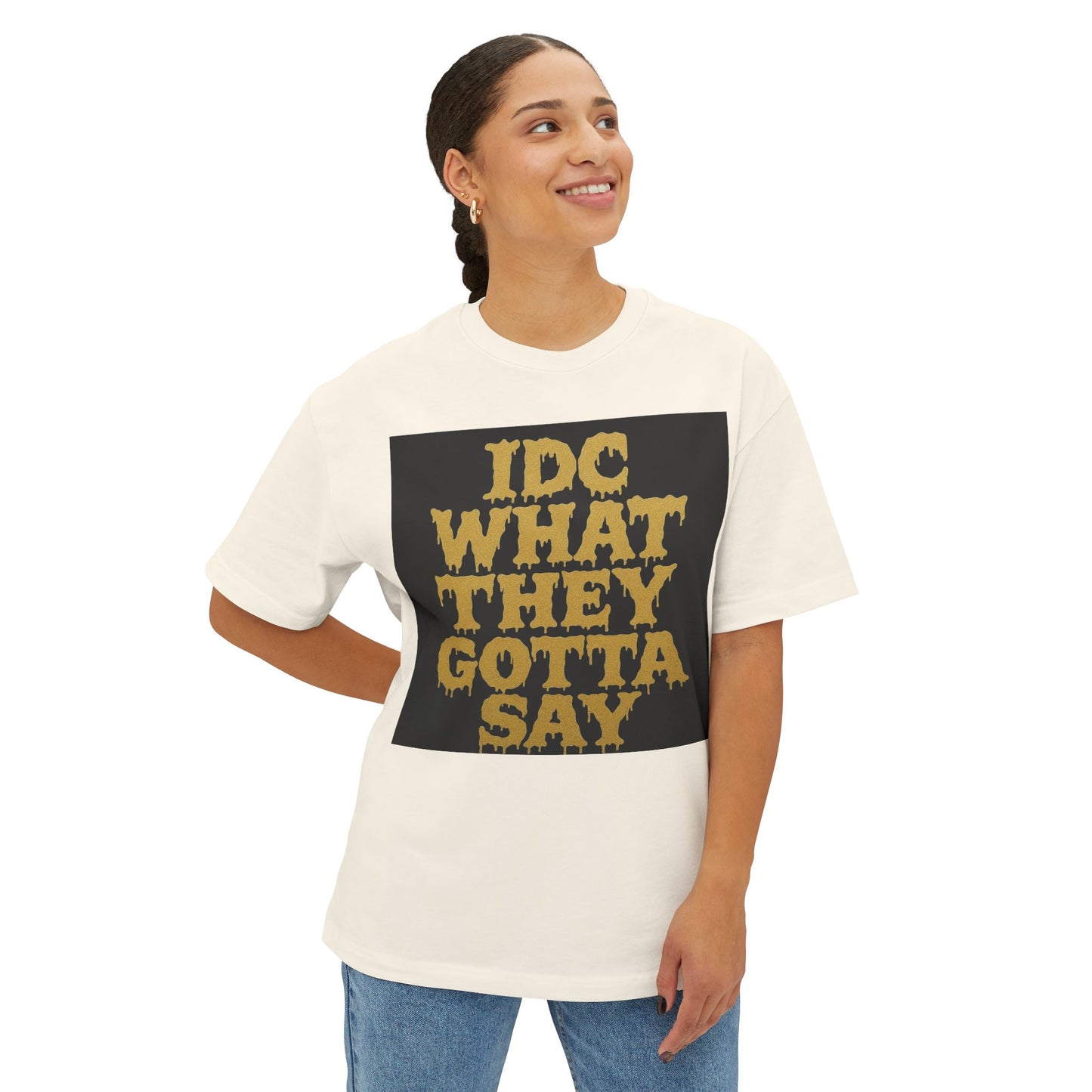 Unisex Oversized Boxy Tee