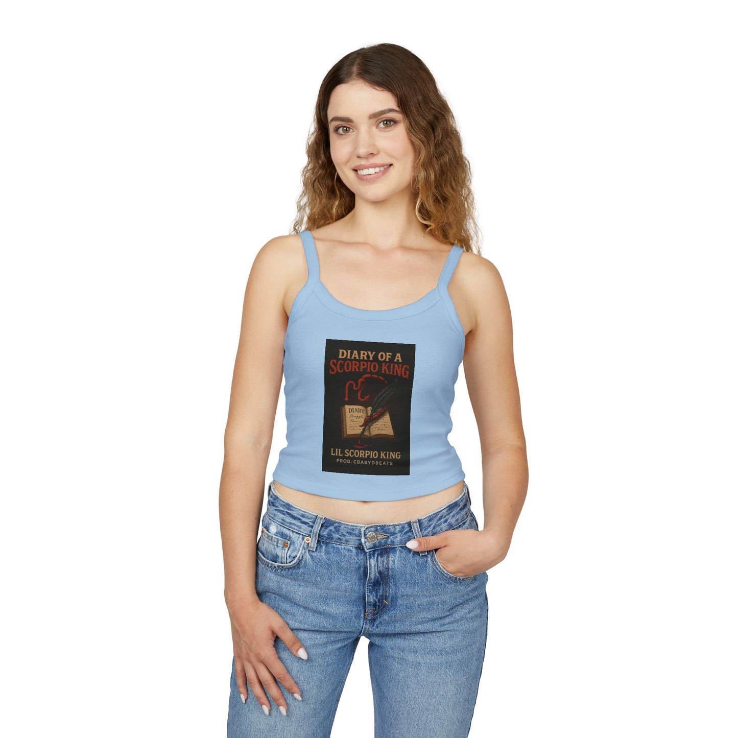 Sagittarius Zodiac Spaghetti Strap Tank Top, Astrology Apparel, Horoscope Gift, Birthday Top, Summer Fashion, Zodiac Sign Clothing