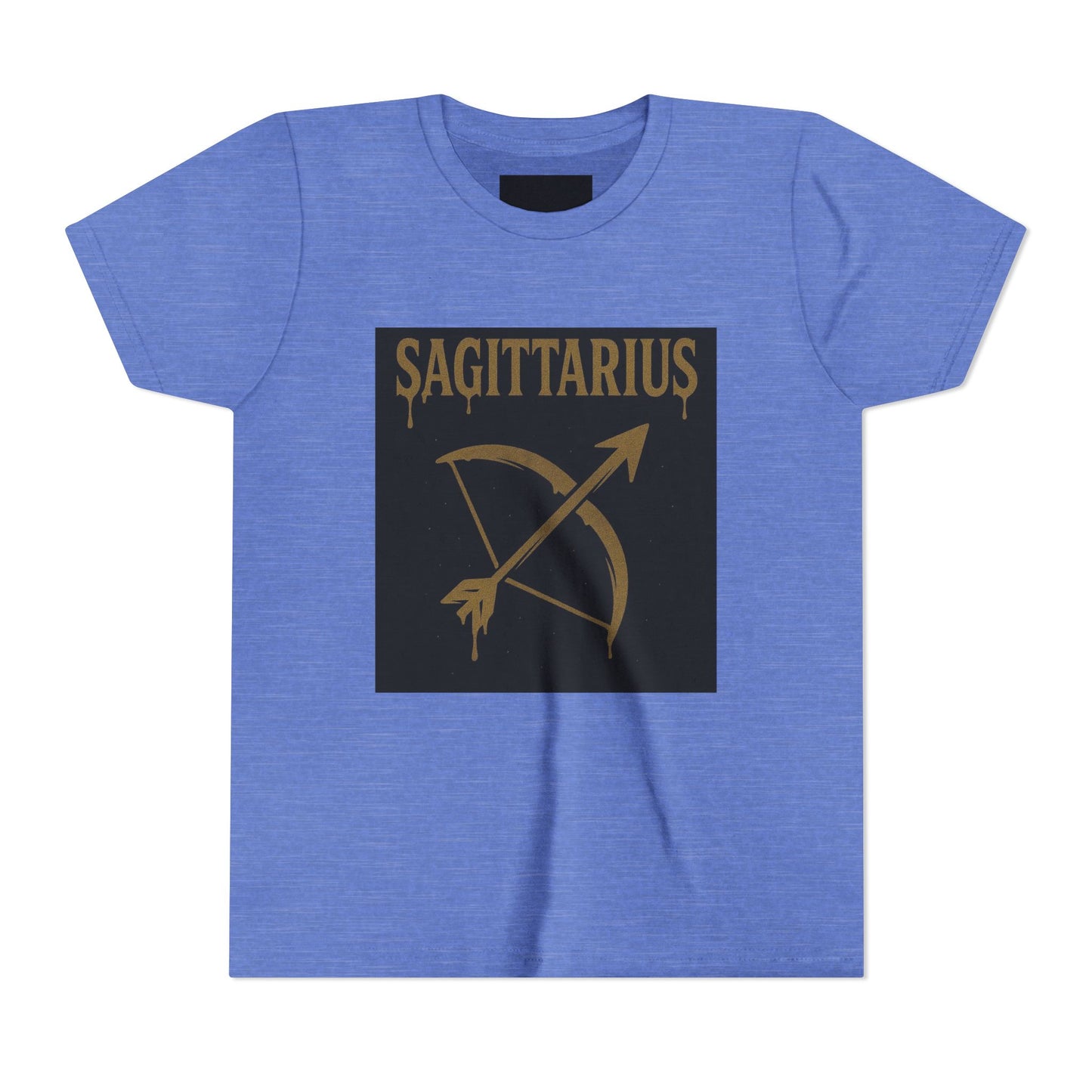 Gemini Wolf Youth Short Sleeve Tee - Astrology Shirt, Birthday Gift, Zodiac Apparel, Unique Tee for Kids