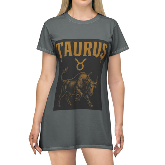 Music Vibes Graphic T-Shirt Dress, Casual Summer Dress, Women’s Lounge Wear, Gift for Music Lovers, Festival Outfit