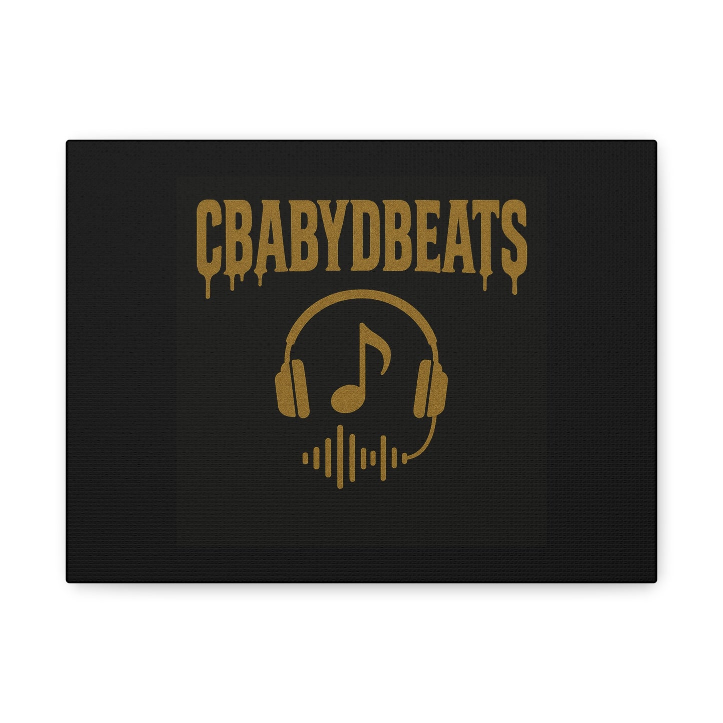 Dripping Text Canvas Wall Art, IDC What They Gotta Say, Motivational Decor, Trendy Home Decor, Bold Statement Piece, Gift for Friends