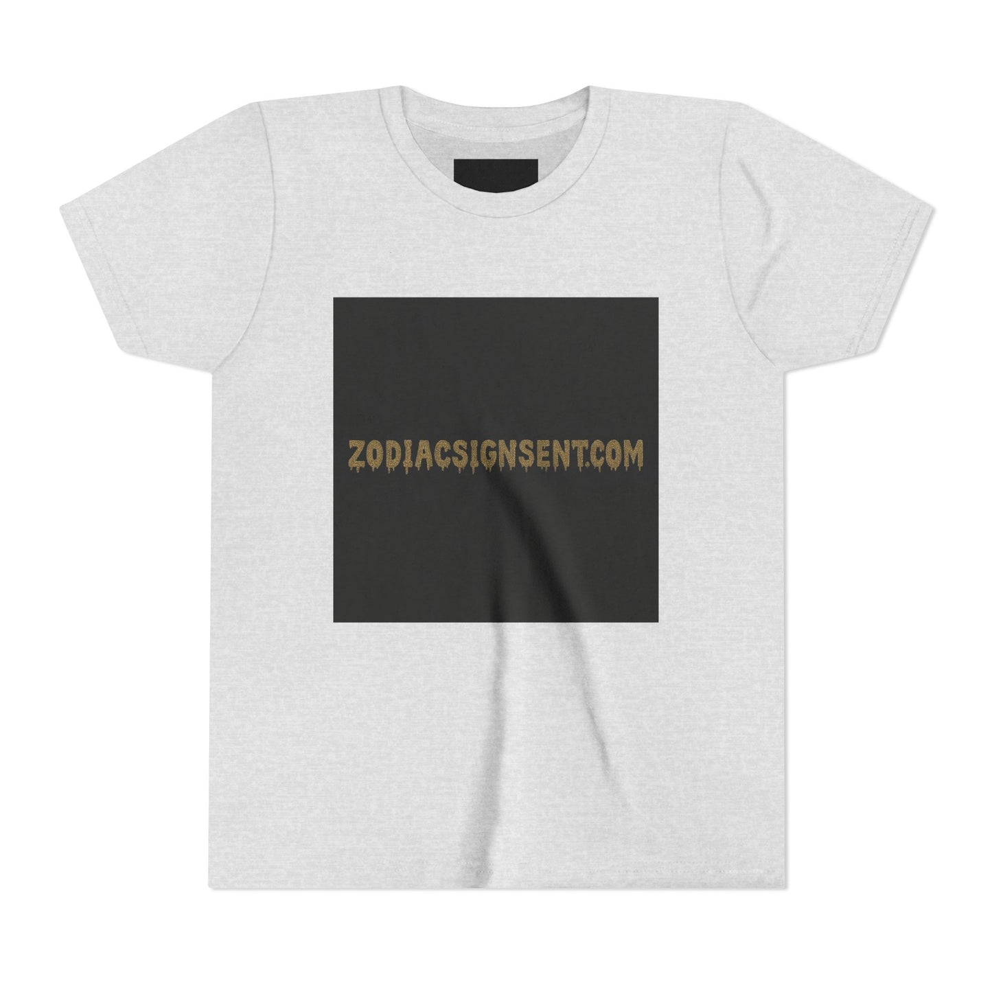 Gemini Wolf Youth Short Sleeve Tee - Astrology Shirt, Birthday Gift, Zodiac Apparel, Unique Tee for Kids