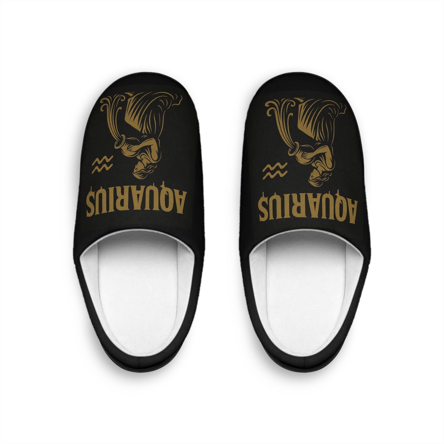 Aquarius Slippers | Cozy Zodiac Slippers, Astrology Gifts, Comfortable House Shoes, Unique Birthday Present