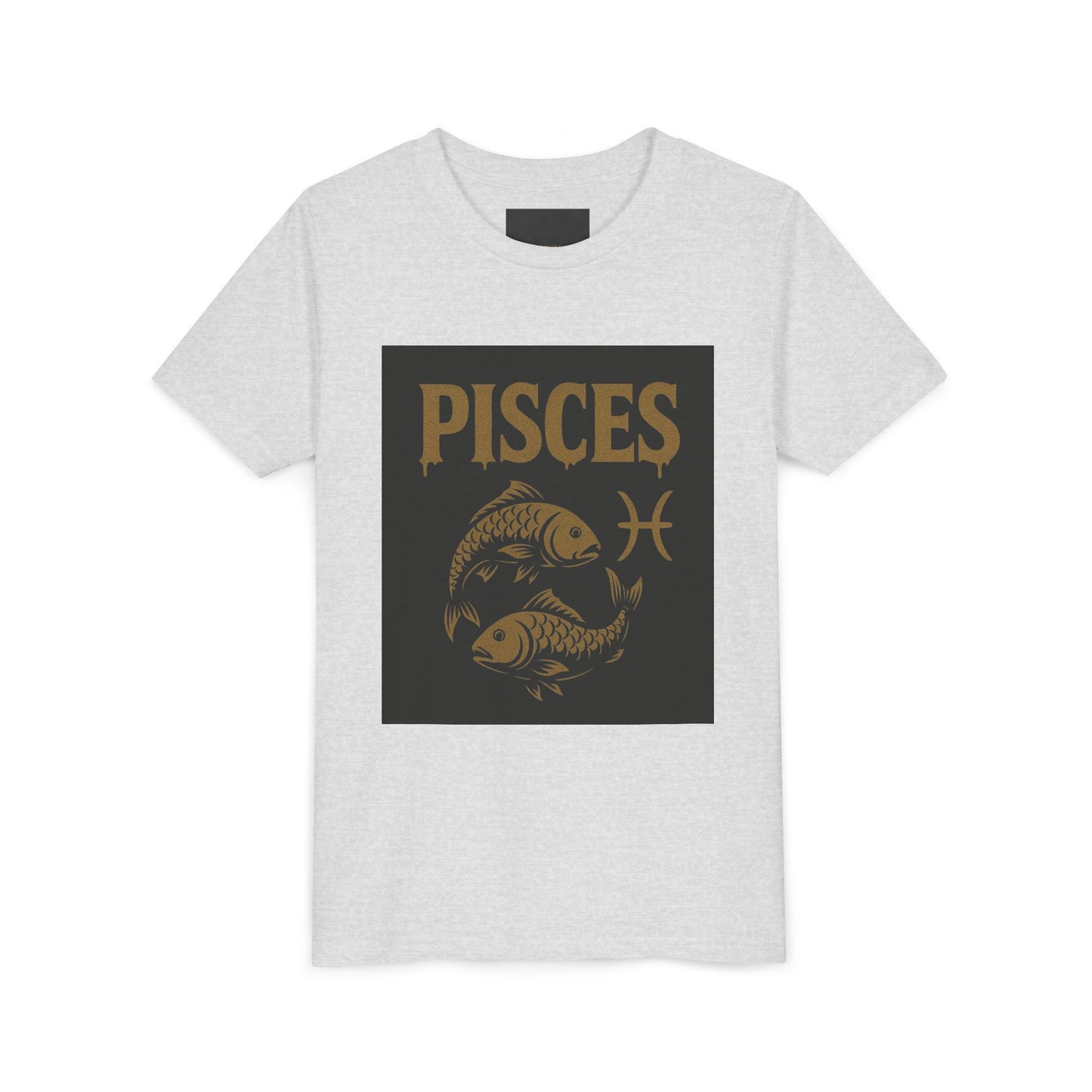 Gemini Wolf Youth Short Sleeve Tee - Astrology Shirt, Birthday Gift, Zodiac Apparel, Unique Tee for Kids