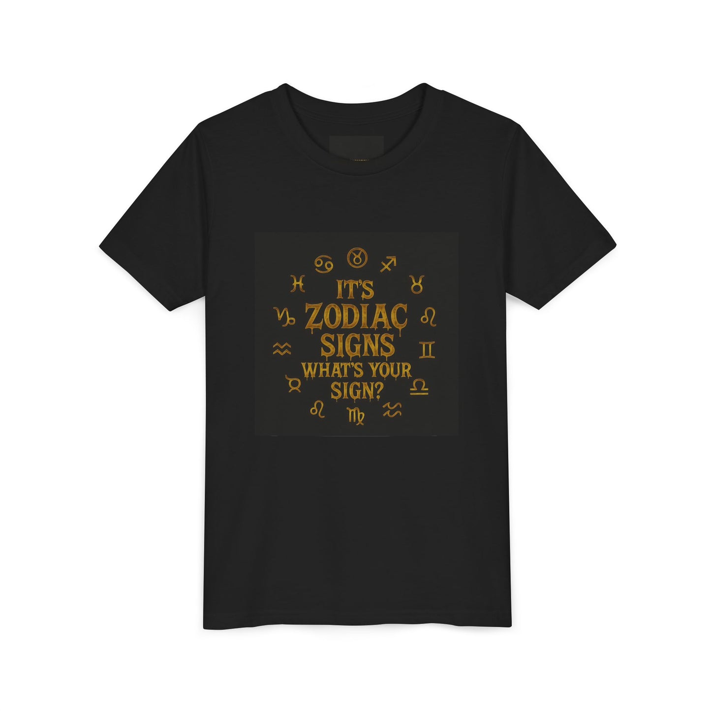 Gemini Wolf Youth Short Sleeve Tee - Astrology Shirt, Birthday Gift, Zodiac Apparel, Unique Tee for Kids