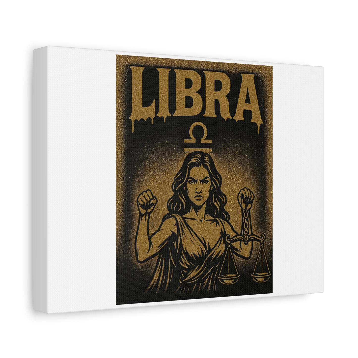 Dripping Text Canvas Wall Art, IDC What They Gotta Say, Motivational Decor, Trendy Home Decor, Bold Statement Piece, Gift for Friends