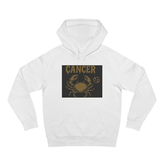Cancer Zodiac Unisex Hoodie with Crab Design, Astrology Lover Gift, Horoscope Apparel, Birthday Celebration, Astrology Fashion