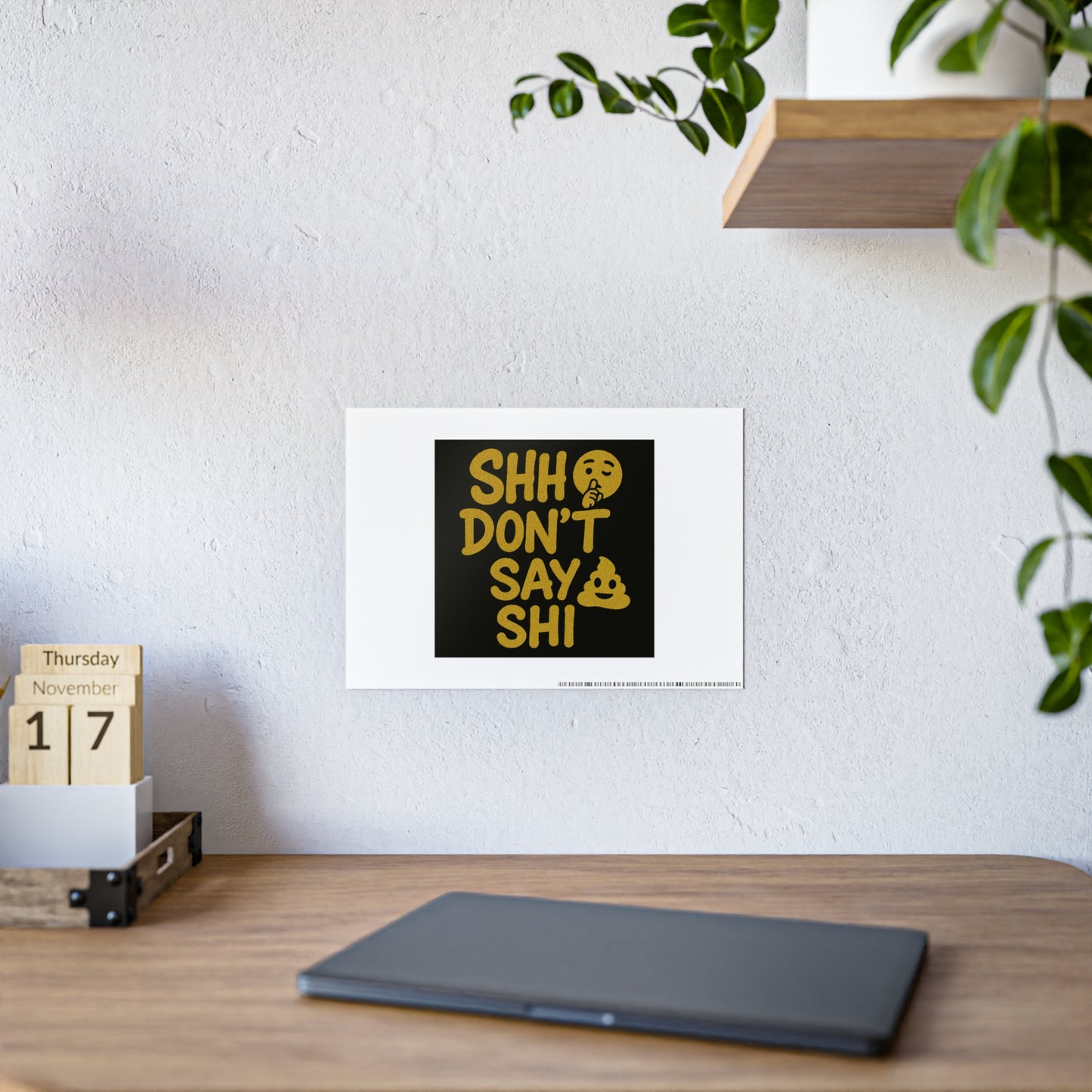 Glossy Art Print - Inspirational Decor, Urban Wall Art, Modern Home Decor, Motivational Poster, Unique Gift Idea