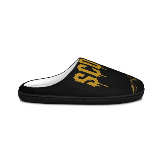 Cozy Scorpion Print Unisex Indoor Slippers, Cute Home Footwear, Gift for Her, Zodiac Slippers, Comfortable Lounge Shoes