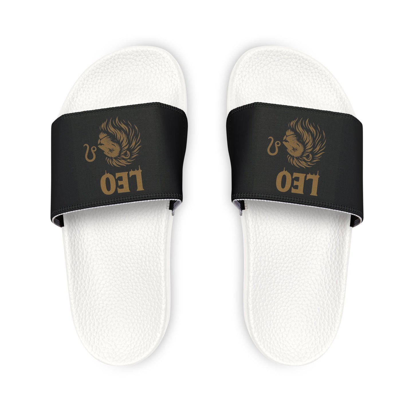 Leo Sandals, Astrology Sandals for Kids, Fun Summer Slides, Birthday Gift for Leo, Personalized Kids Footwear