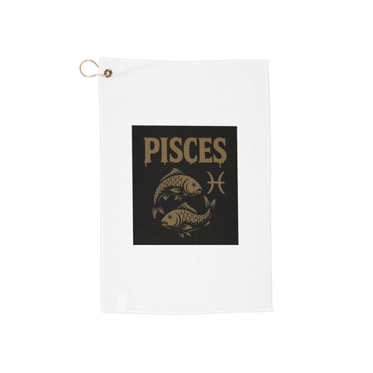 Stylish Golf Towels with Scorpio Design | Perfect for Golf Lovers, Gift Idea for Birthdays, Male & Female Golfers, Sports Towel