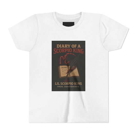 Gemini Wolf Youth Short Sleeve Tee - Astrology Shirt, Birthday Gift, Zodiac Apparel, Unique Tee for Kids