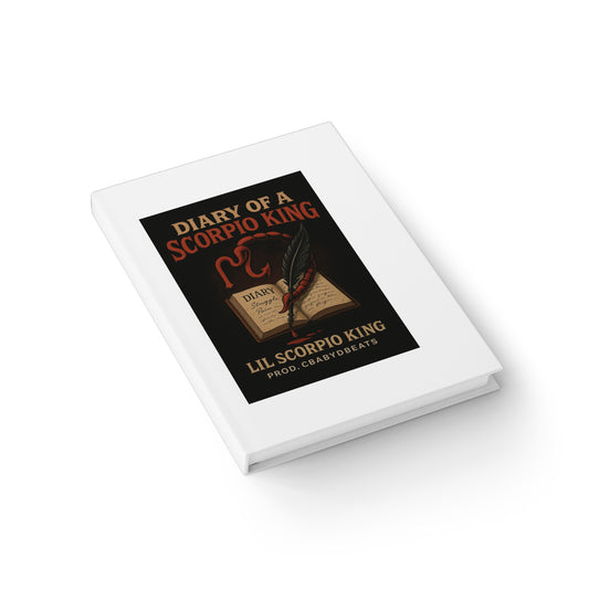 Scorpio King Journal - Diary of a Scorpio King, Astrology Journal, Personalized Gift, Zodiac Notebook, Halloween Gift
