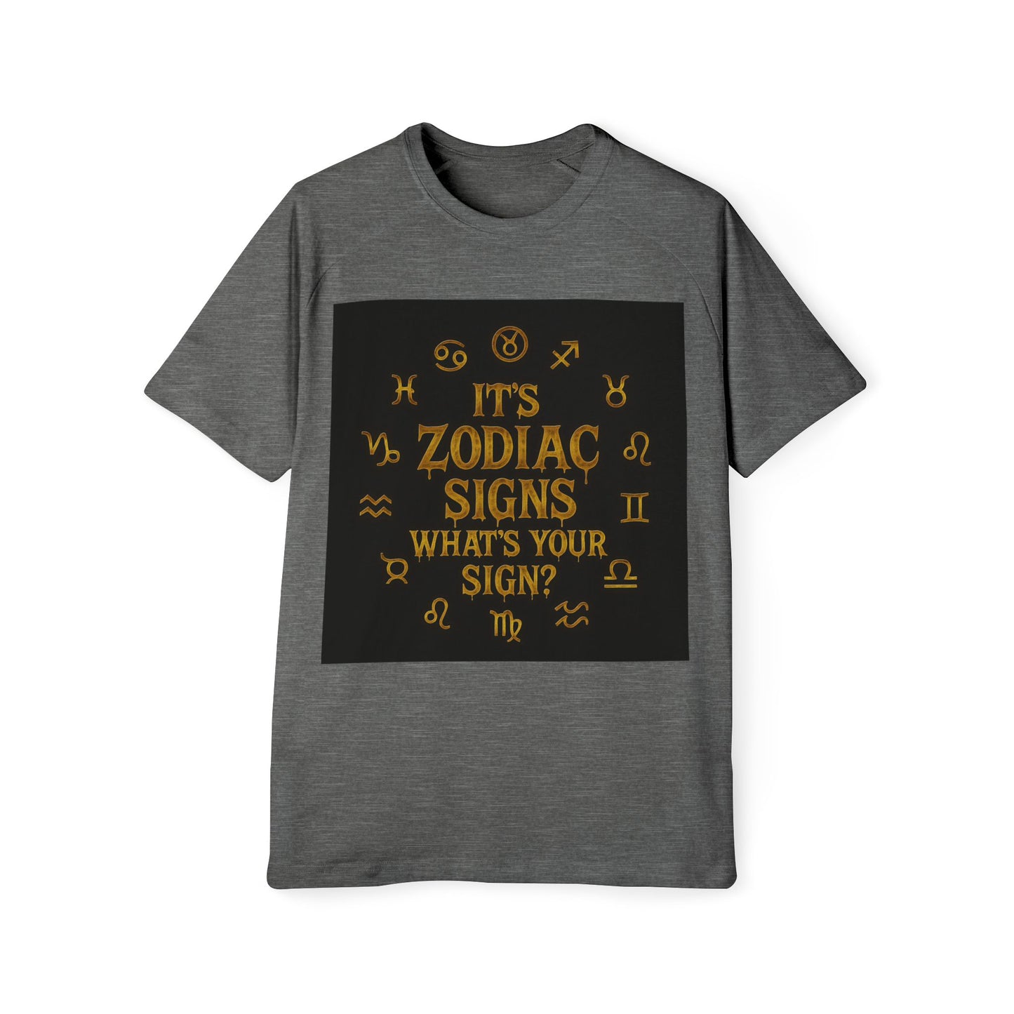 Zodiac Sign Men's Raglan T-Shirt, Astrology Tee, Horoscope Apparel, Gift for Astrology Lovers, Star Sign Shirt