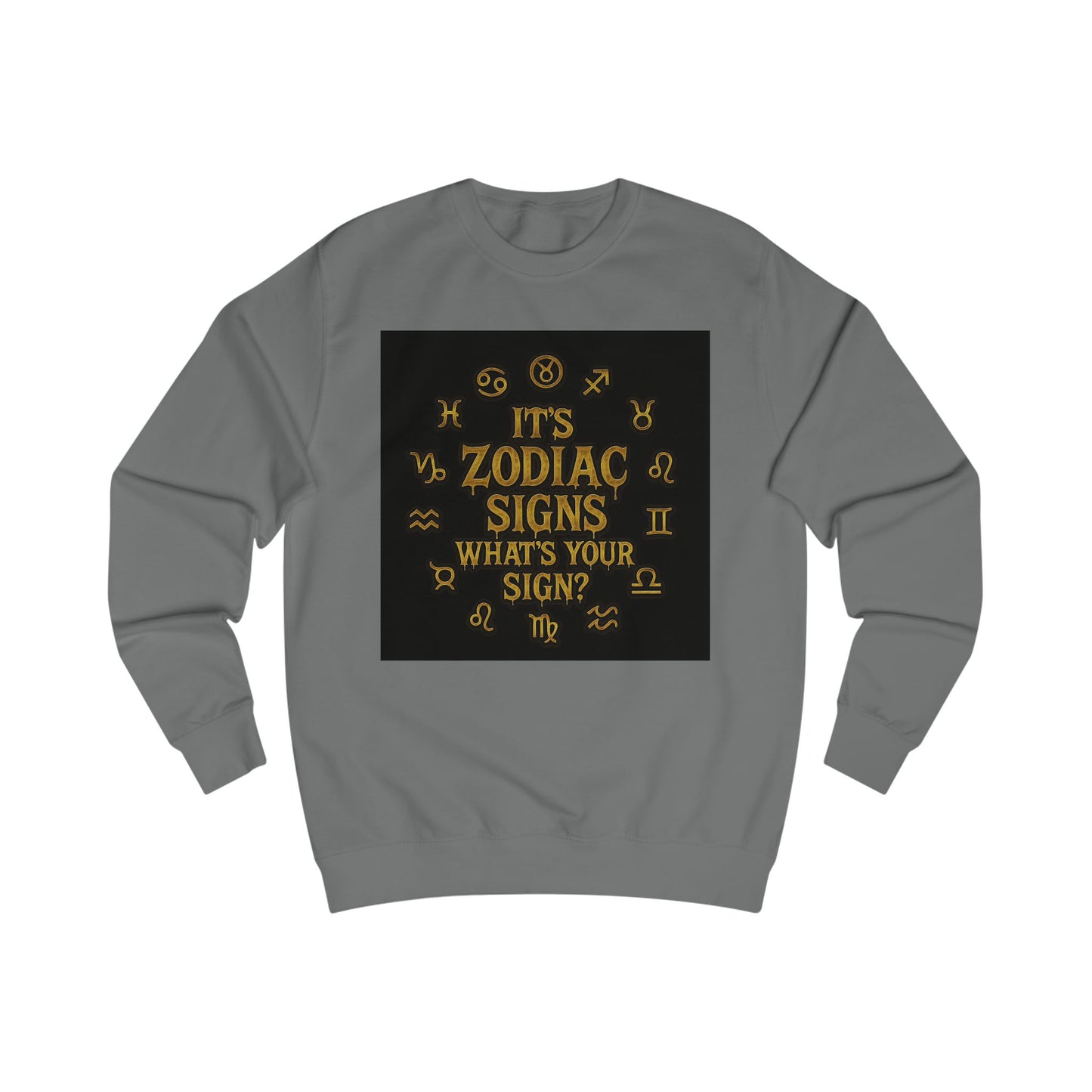 Capricorn Zodiac Unisex Sweatshirt, Astrology Gift, Birthday Sweatshirt, Astrology Apparel, Zodiac Sign Clothing, Unique Layering Piece