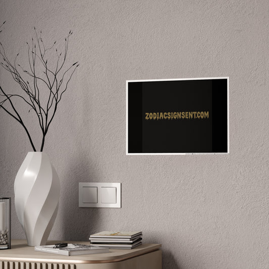 Glossy Art Print - Inspirational Decor, Urban Wall Art, Modern Home Decor, Motivational Poster, Unique Gift Idea