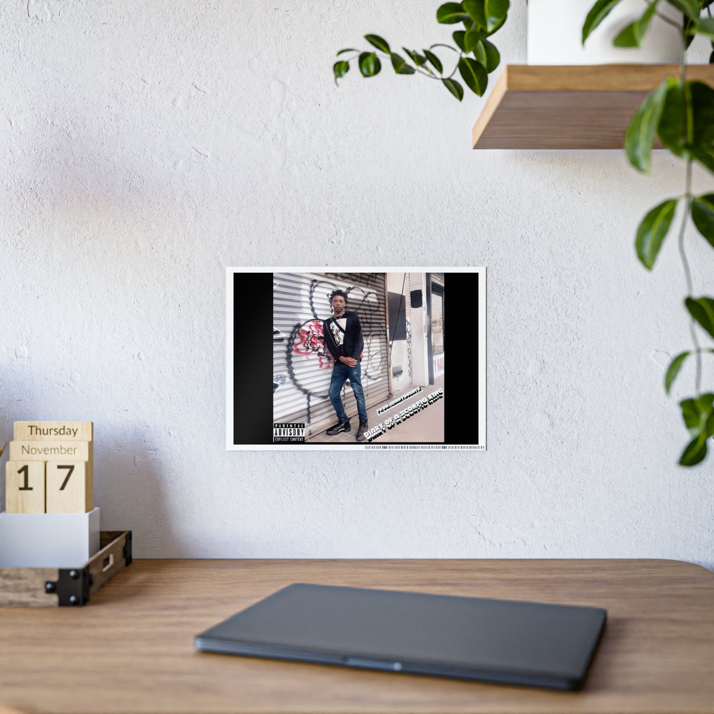 Glossy Art Print - Inspirational Decor, Urban Wall Art, Modern Home Decor, Motivational Poster, Unique Gift Idea