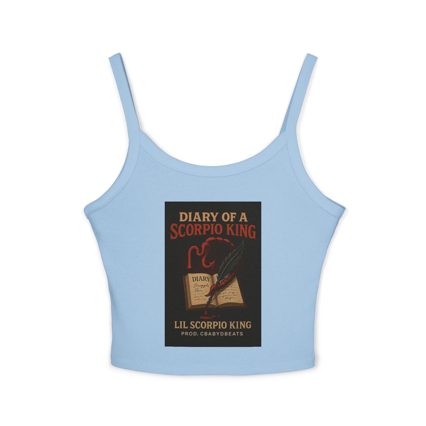 Sagittarius Zodiac Spaghetti Strap Tank Top, Astrology Apparel, Horoscope Gift, Birthday Top, Summer Fashion, Zodiac Sign Clothing