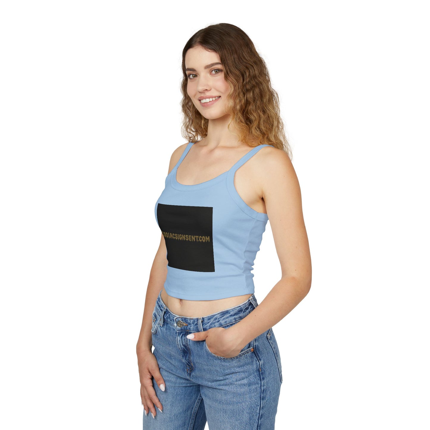 Sagittarius Zodiac Spaghetti Strap Tank Top, Astrology Apparel, Horoscope Gift, Birthday Top, Summer Fashion, Zodiac Sign Clothing