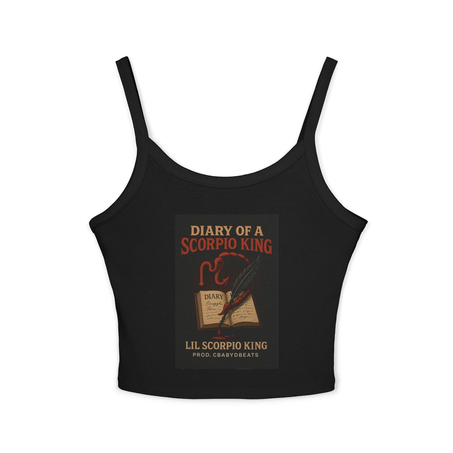 Sagittarius Zodiac Spaghetti Strap Tank Top, Astrology Apparel, Horoscope Gift, Birthday Top, Summer Fashion, Zodiac Sign Clothing