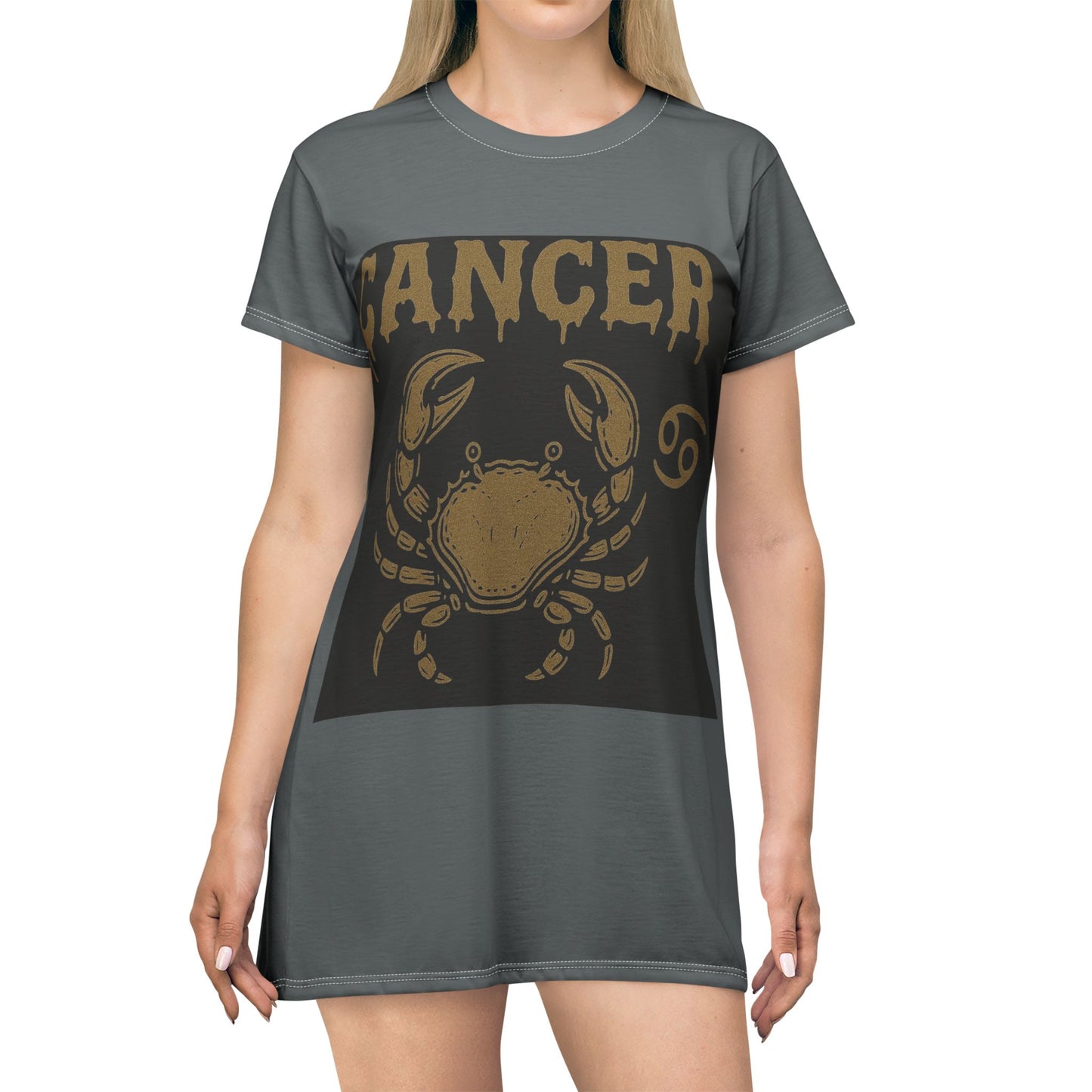 leo Music Vibes Graphic T-Shirt Dress, Casual Summer Dress, Women’s Lounge Wear, Gift for Music Lovers, Festival Outfit