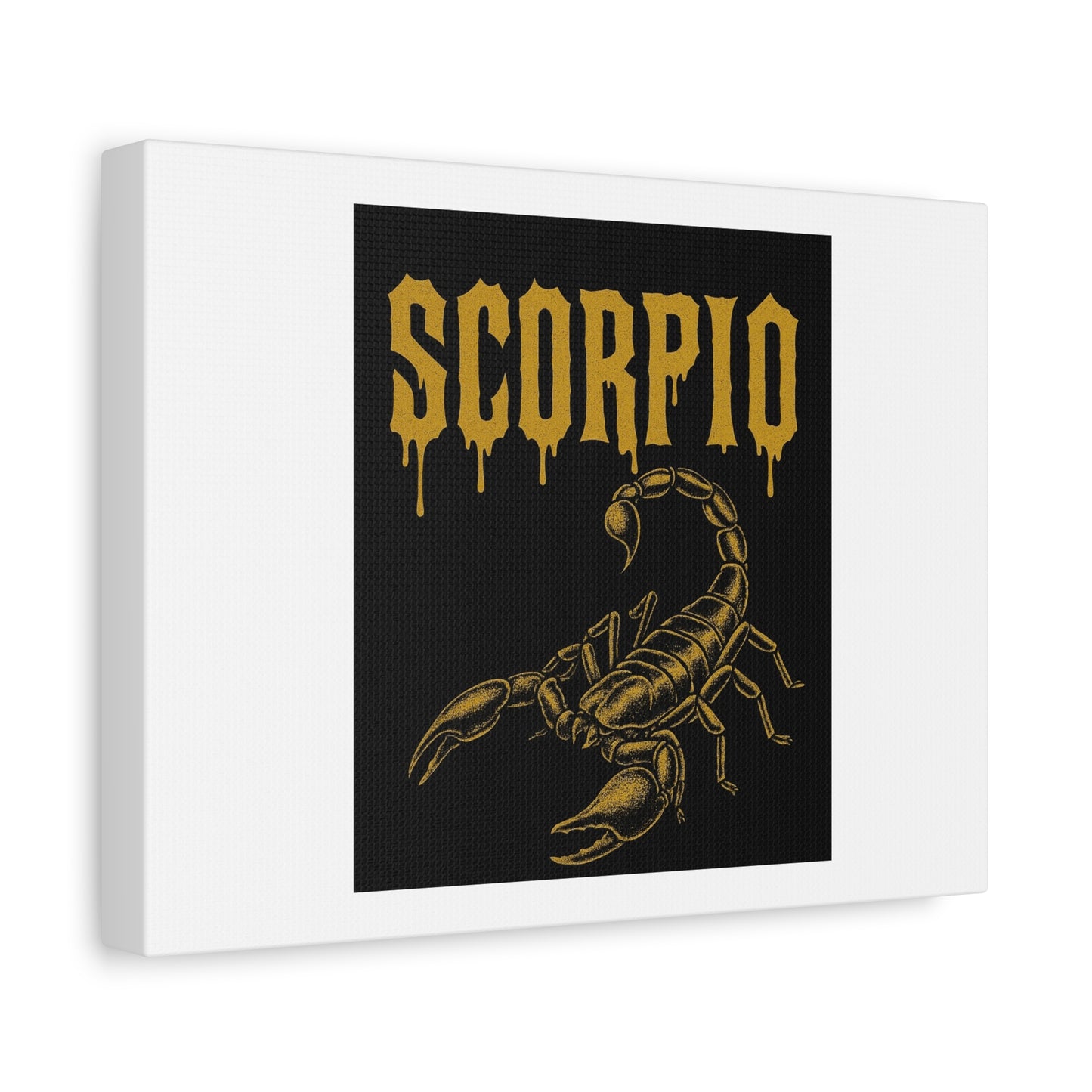 Dripping Text Canvas Wall Art, IDC What They Gotta Say, Motivational Decor, Trendy Home Decor, Bold Statement Piece, Gift for Friends