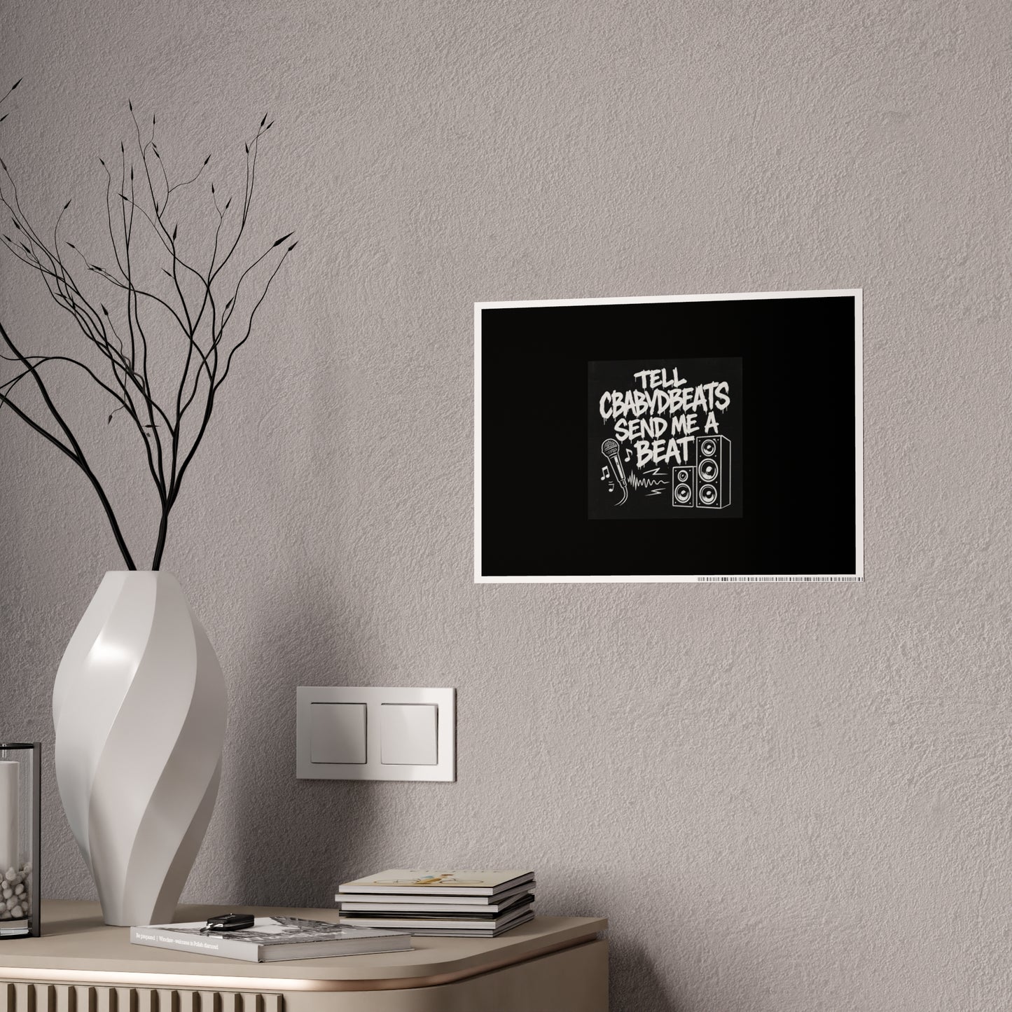 Glossy Art Print - Inspirational Decor, Urban Wall Art, Modern Home Decor, Motivational Poster, Unique Gift Idea