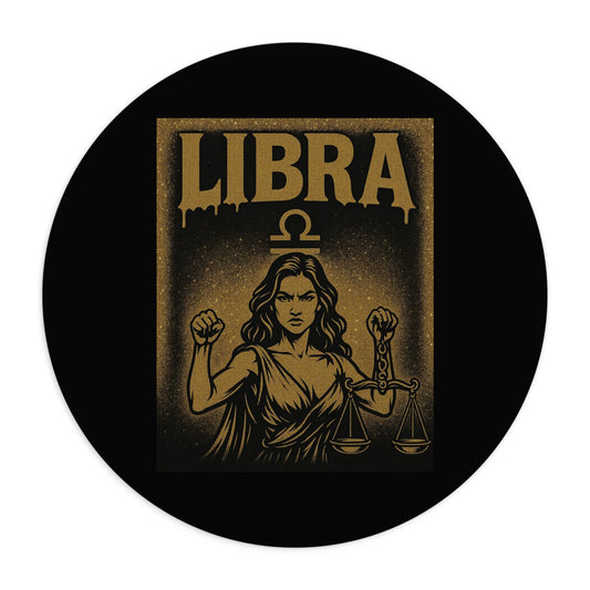 King Mouse Pad | Zodiac Gift, Astrology Decor, Gamer Accessory, Office Supplies, Astrology Lover Gift