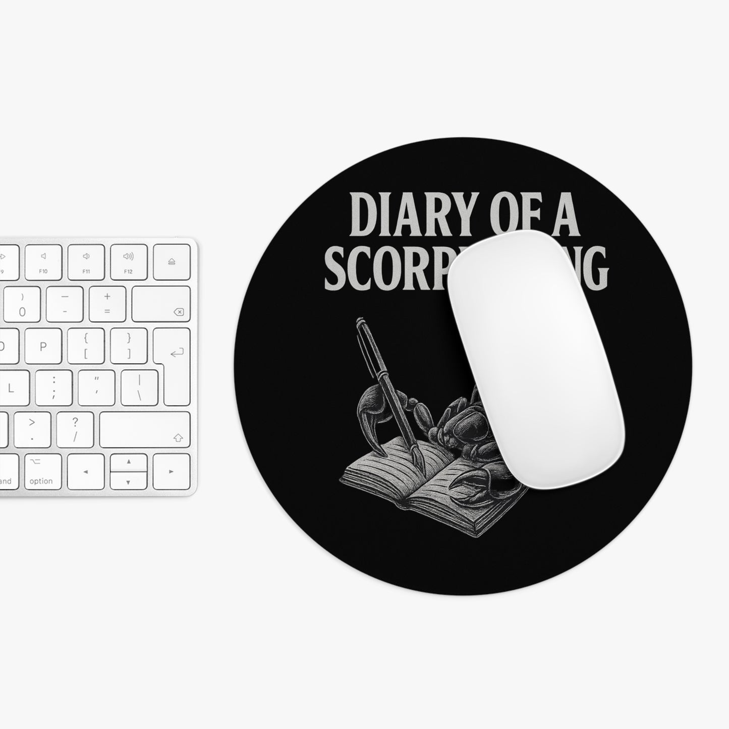 Scorpio King Mouse Pad | Zodiac Gift, Astrology Decor, Gamer Accessory, Office Supplies, Astrology Lover Gift