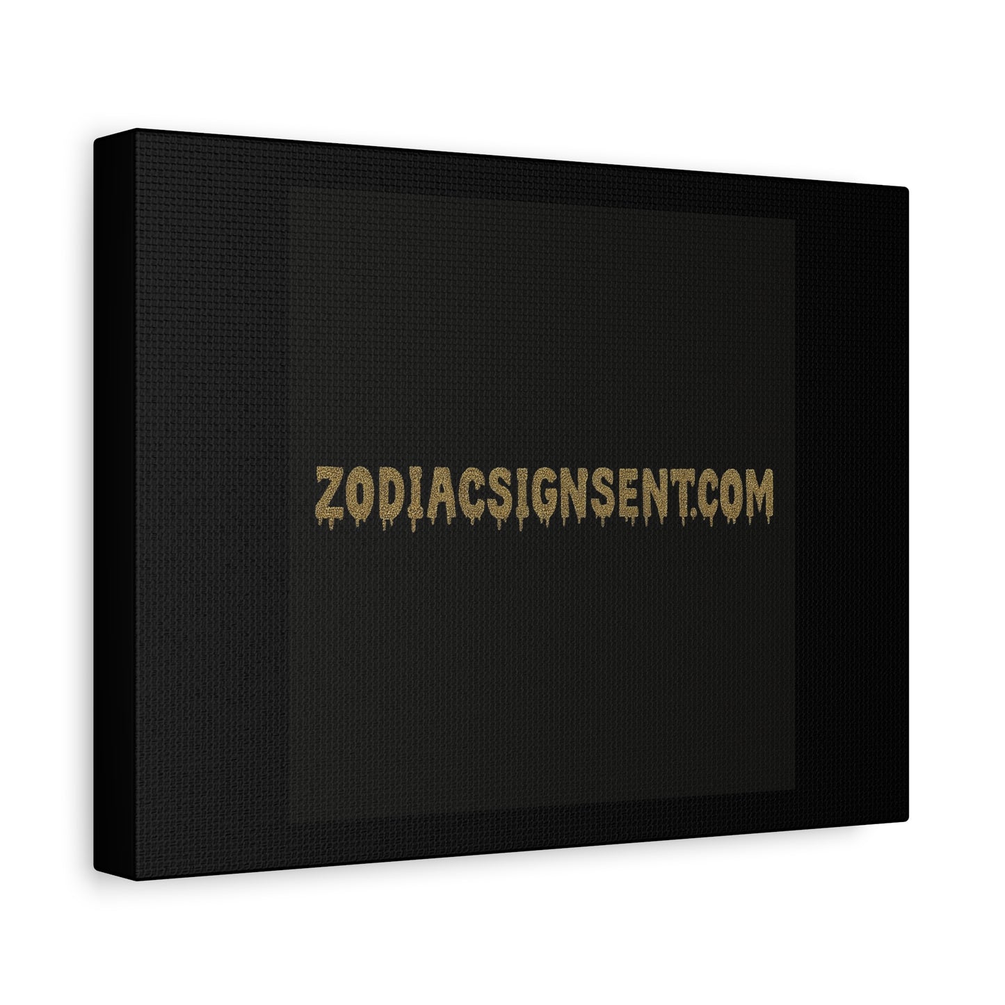 Dripping Text Canvas Wall Art, IDC What They Gotta Say, Motivational Decor, Trendy Home Decor, Bold Statement Piece, Gift for Friends