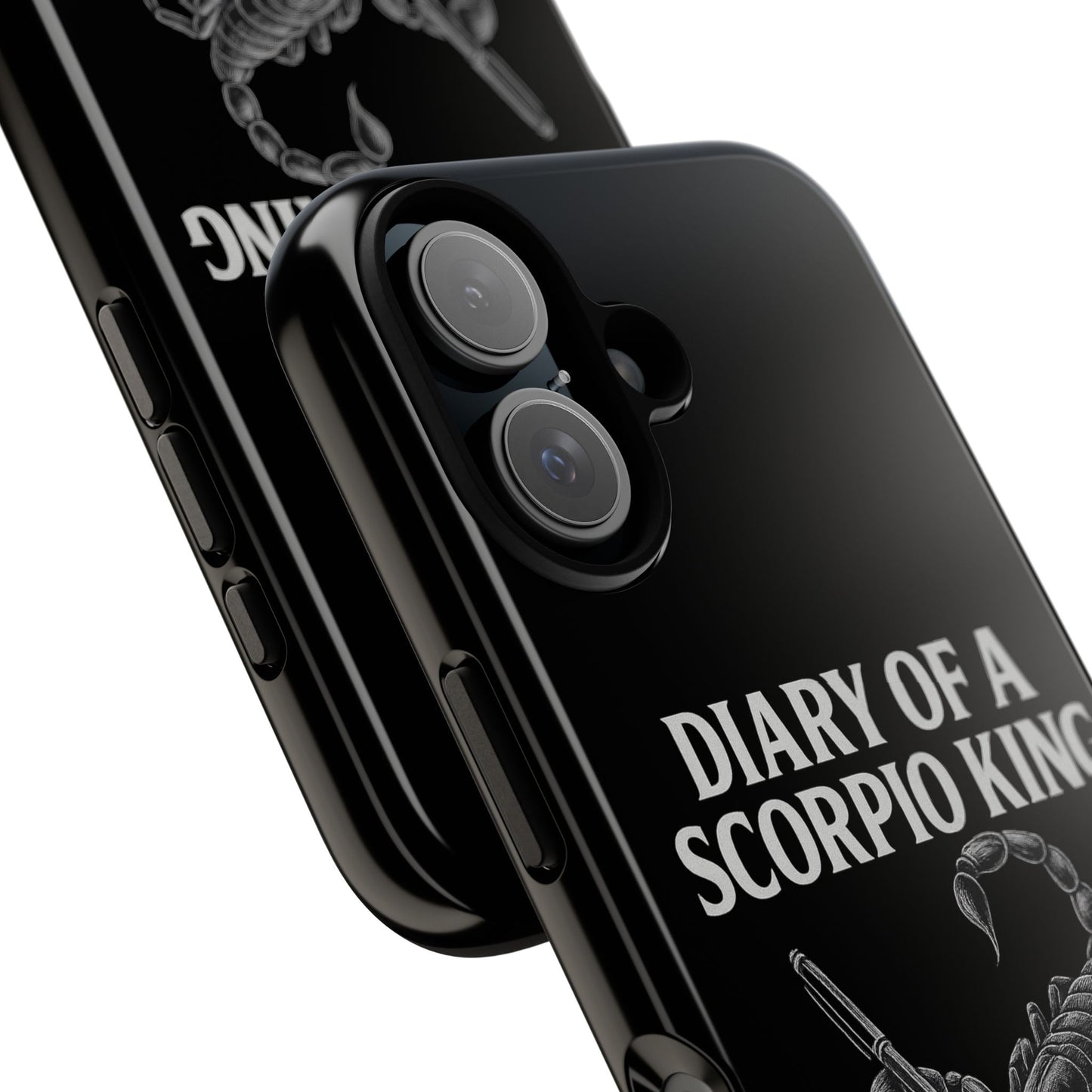 Scorpio King Phone Case - Diary of a Scorpio King, Tough Phone Cover, Zodiac Gifts, Astrology Accessory, Durable Protection