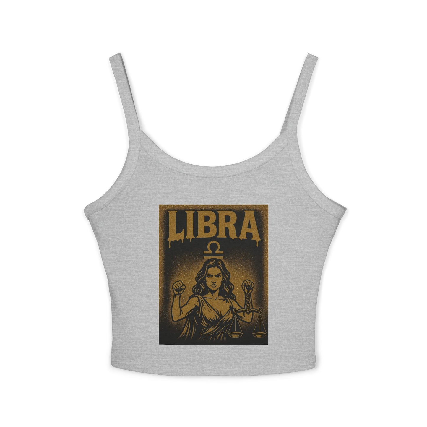 Sagittarius Zodiac Spaghetti Strap Tank Top, Astrology Apparel, Horoscope Gift, Birthday Top, Summer Fashion, Zodiac Sign Clothing