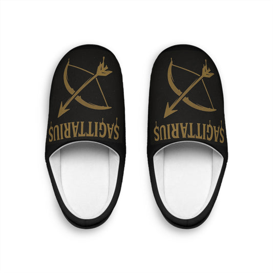 Sagittarius Slippers - for Women, Zodiac Slippers, Astrology Gifts, Birthday Slippers, Indoor Comfort