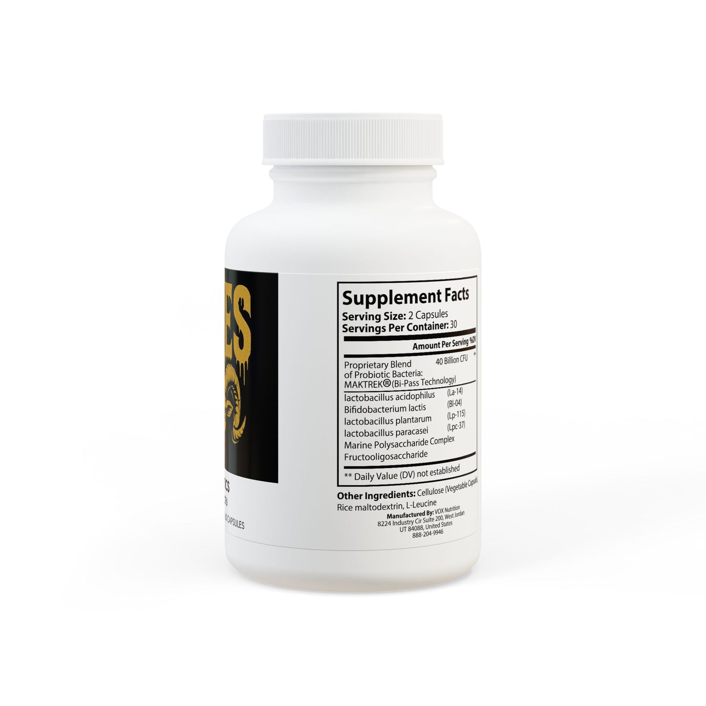 Probiotics Supplement (60 Capsules)