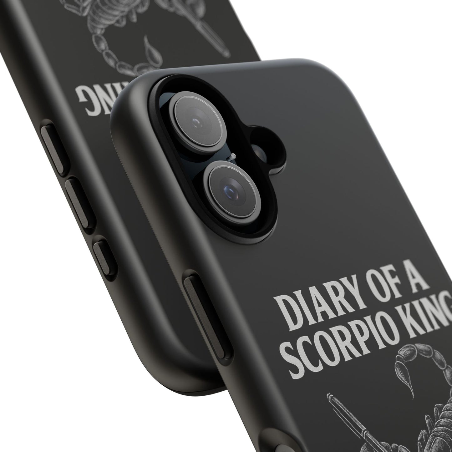 Scorpio King Phone Case - Diary of a Scorpio King, Tough Phone Cover, Zodiac Gifts, Astrology Accessory, Durable Protection