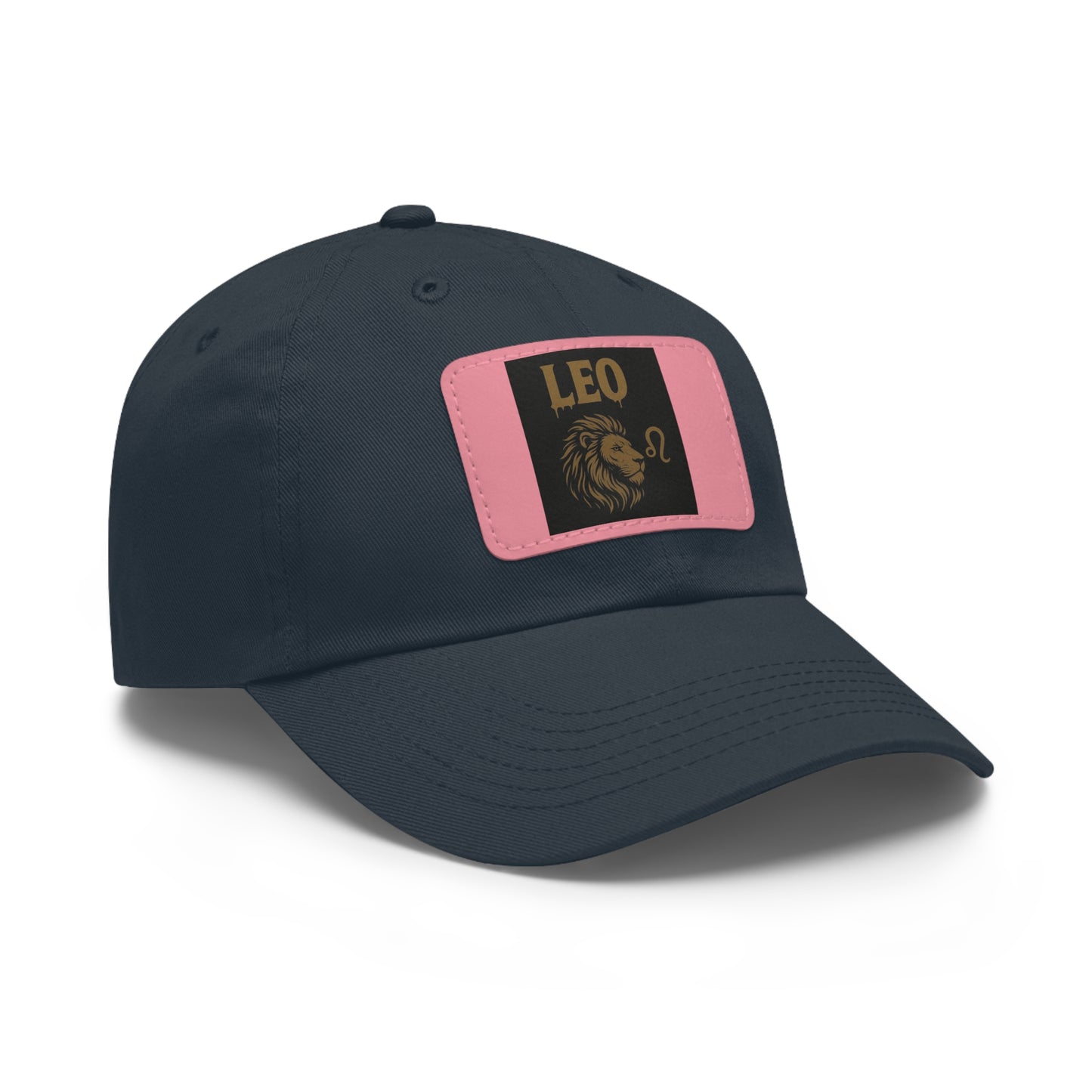 Dad Hat with Leather Patch, Astrology Fashion Hat, Gift for Pisces, Casual Outfit Accessory, Birthday Gift for Him