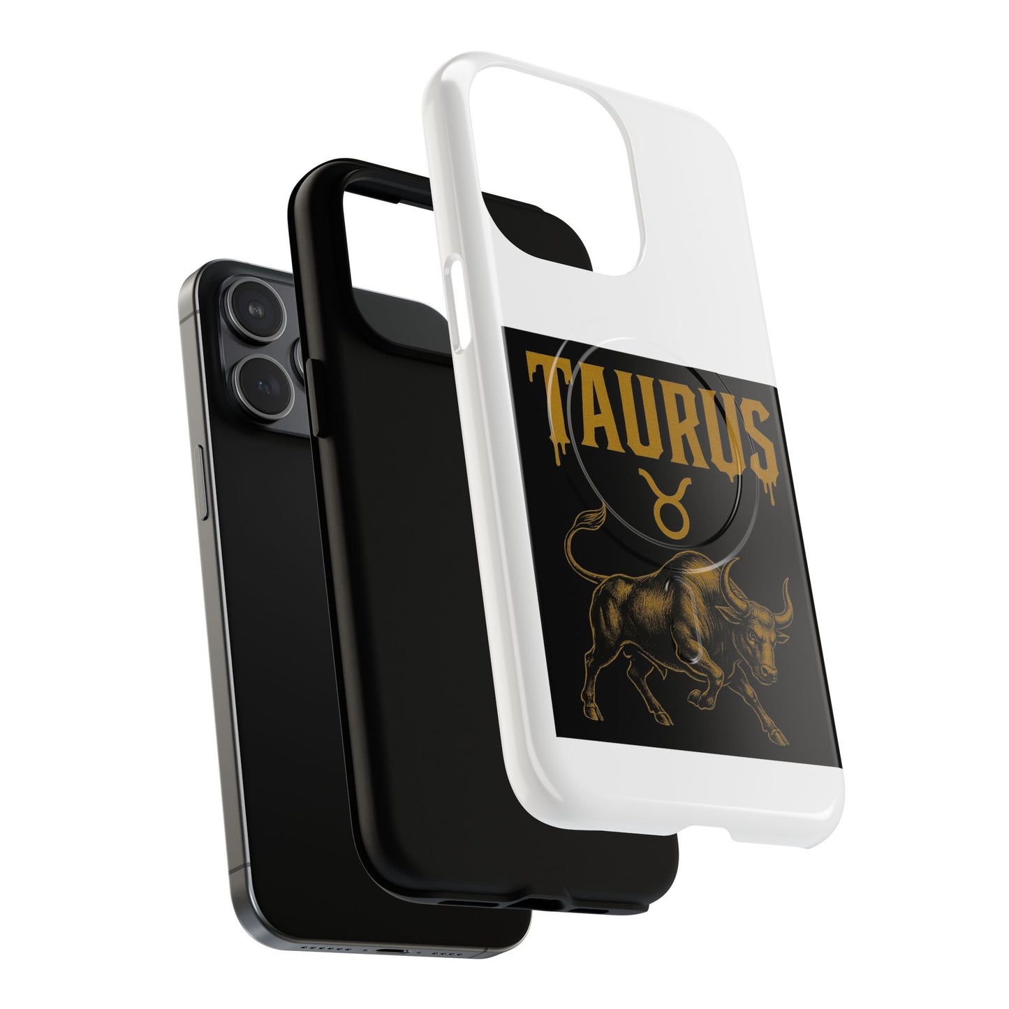 Taurus Zodiac Magnetic Phone Case, Tough Phone Cover for Astrologers, Horoscope Gift, Astrology Accessory, Durable Cell Phone Protector
