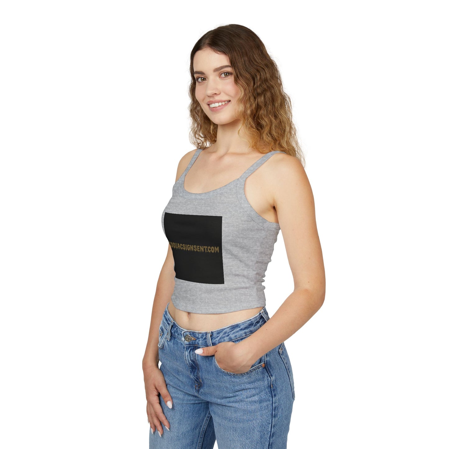 Sagittarius Zodiac Spaghetti Strap Tank Top, Astrology Apparel, Horoscope Gift, Birthday Top, Summer Fashion, Zodiac Sign Clothing