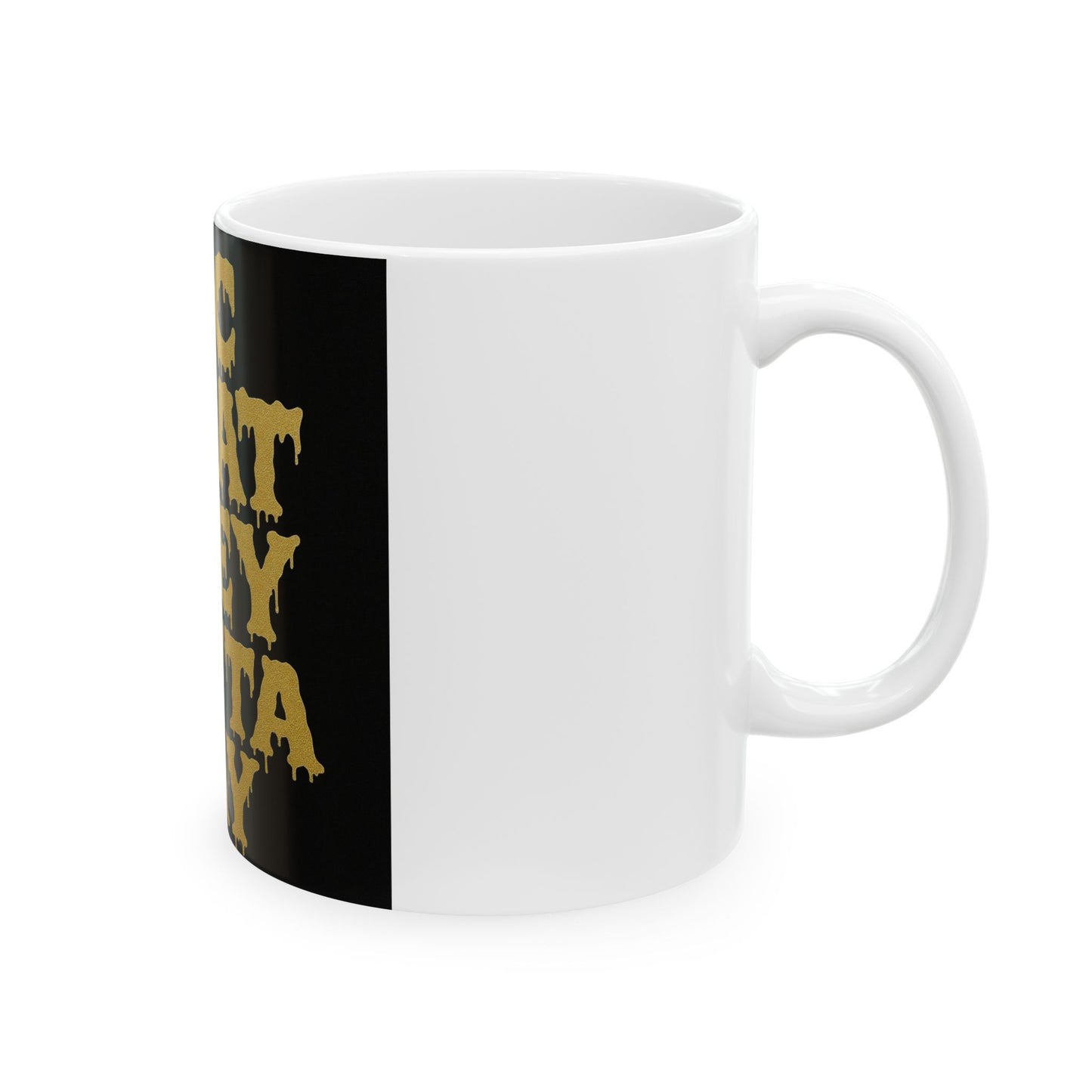 Funny Ceramic Mug, Shhh Don't Say Shi, Gift for Coffee Lovers, Home Office Decor, Gag Gift, Encourage Smiles