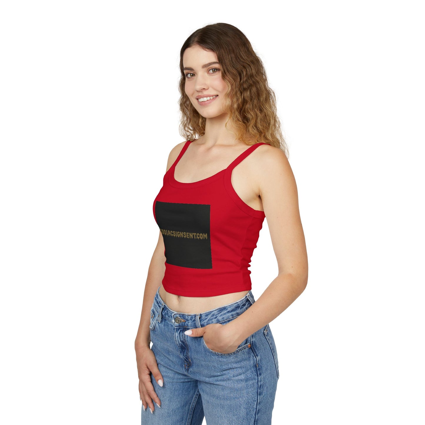 Sagittarius Zodiac Spaghetti Strap Tank Top, Astrology Apparel, Horoscope Gift, Birthday Top, Summer Fashion, Zodiac Sign Clothing