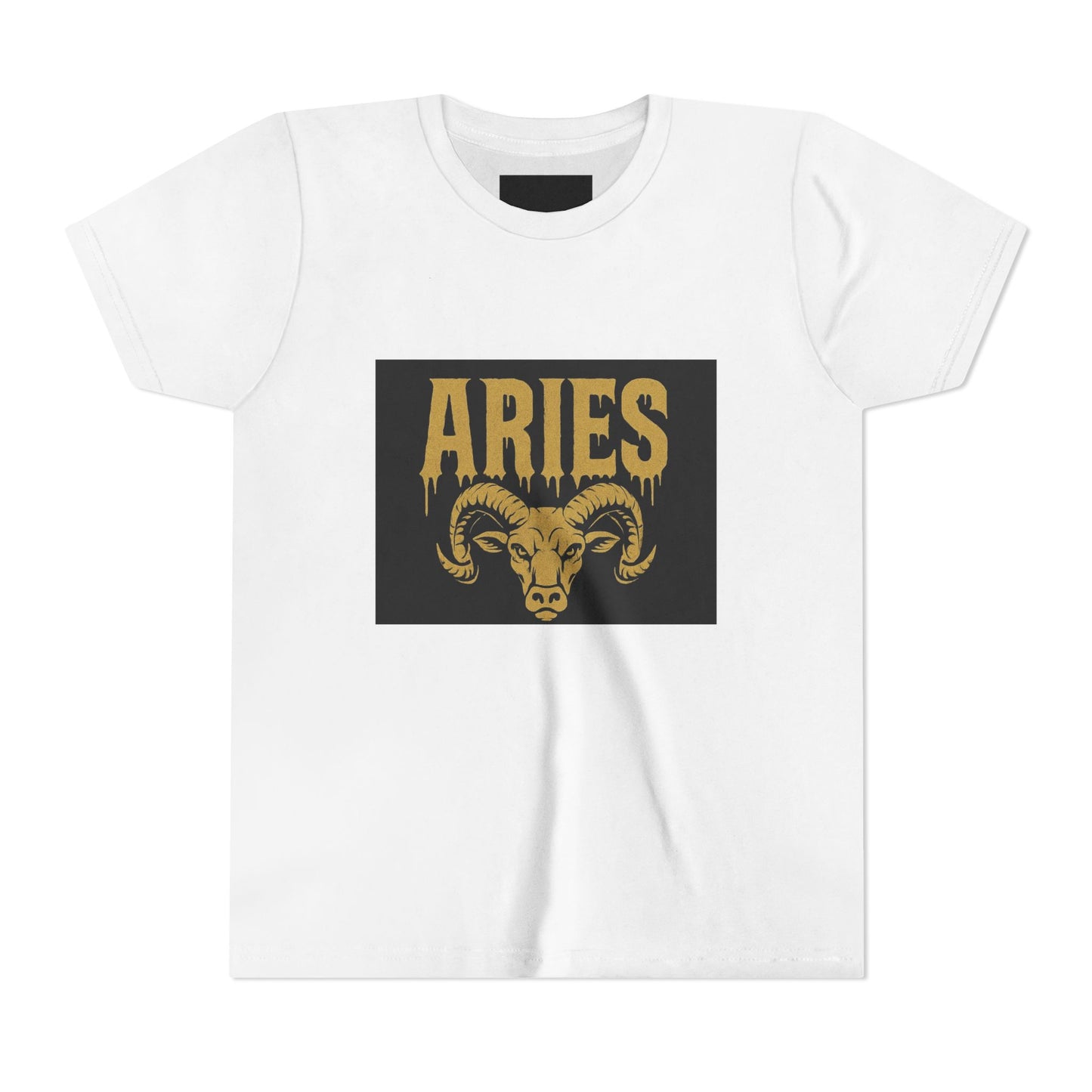 Gemini Wolf Youth Short Sleeve Tee - Astrology Shirt, Birthday Gift, Zodiac Apparel, Unique Tee for Kids