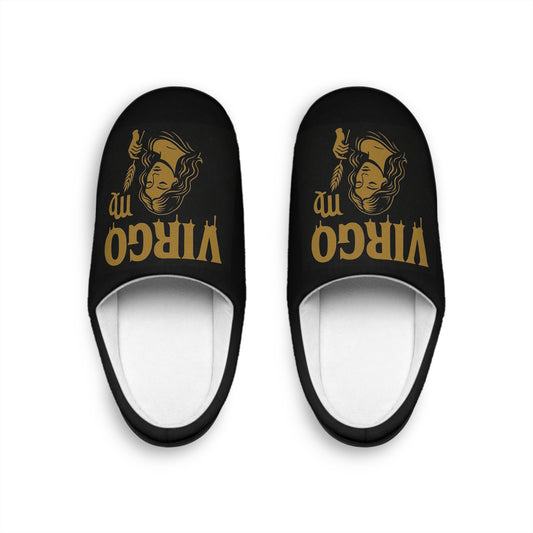 Virgo Slippers - Perfect for Astrology Lovers, Home Comfort, Gift Idea, Relaxation, Zodiac Decor