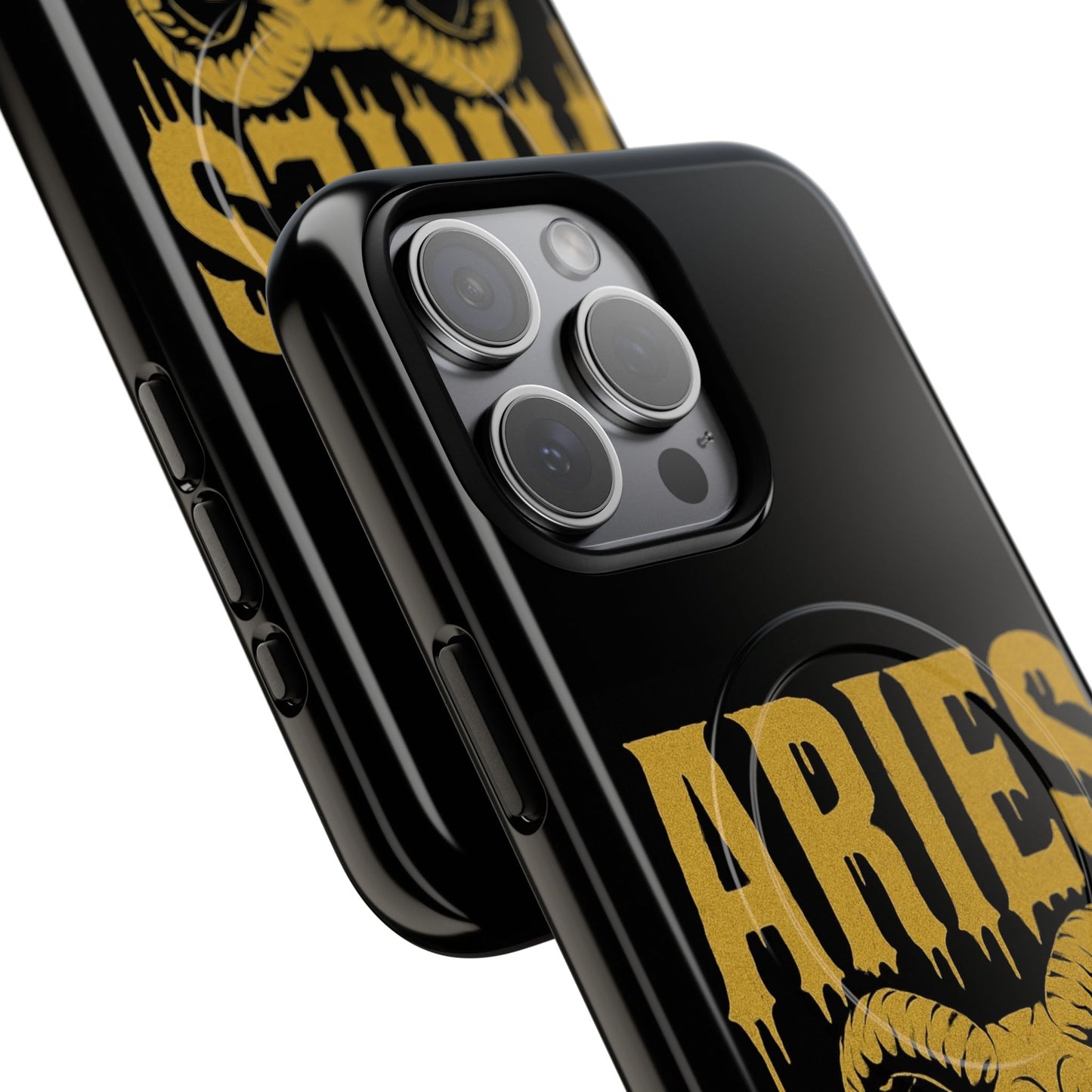 ARIES  Zodiac Magnetic Phone Case, Tough Phone Cover for Astrologers, Horoscope Gift, Astrology Accessory, Durable Cell Phone Protector