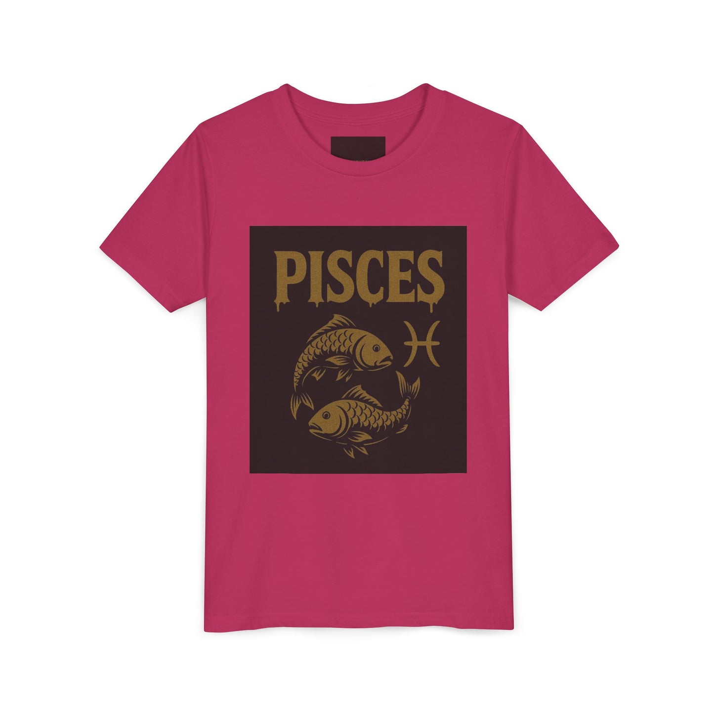 Gemini Wolf Youth Short Sleeve Tee - Astrology Shirt, Birthday Gift, Zodiac Apparel, Unique Tee for Kids