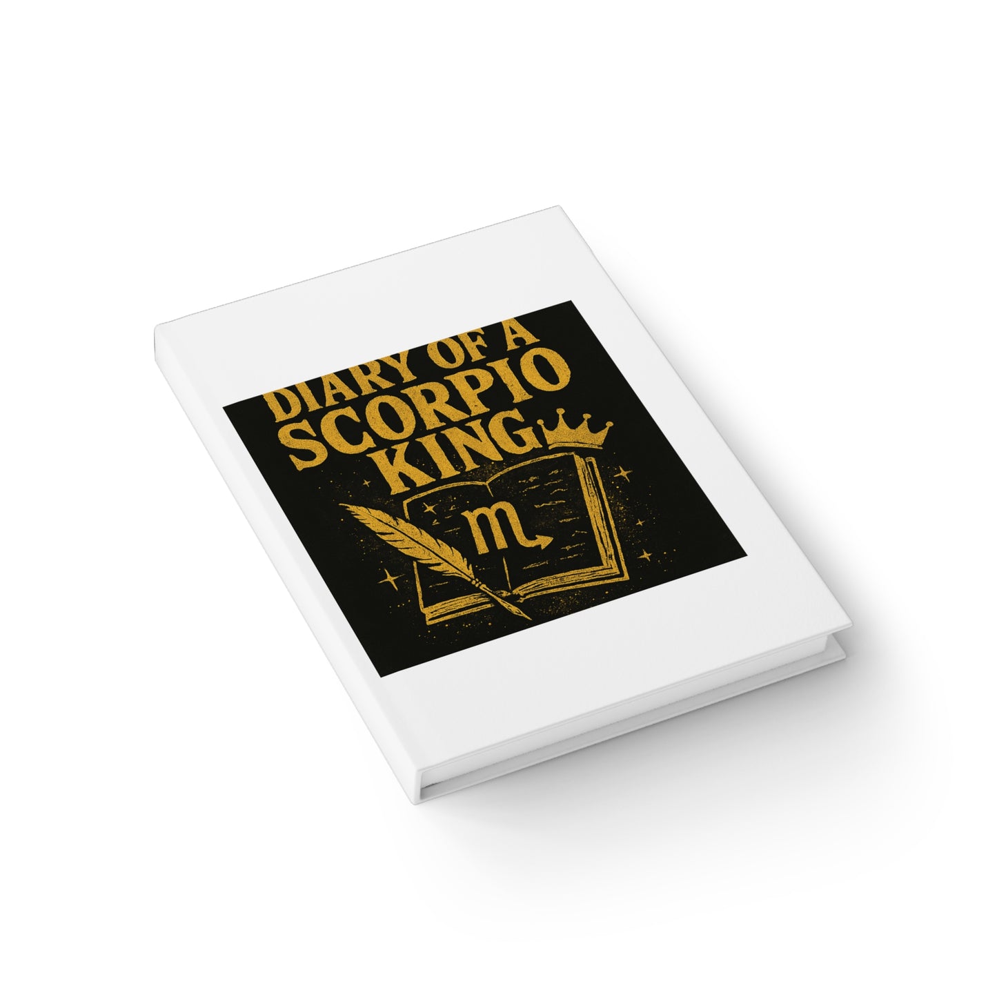 Scorpio King Journal - Diary of a Scorpio King, Astrology Journal, Personalized Gift, Zodiac Notebook, Halloween Gift