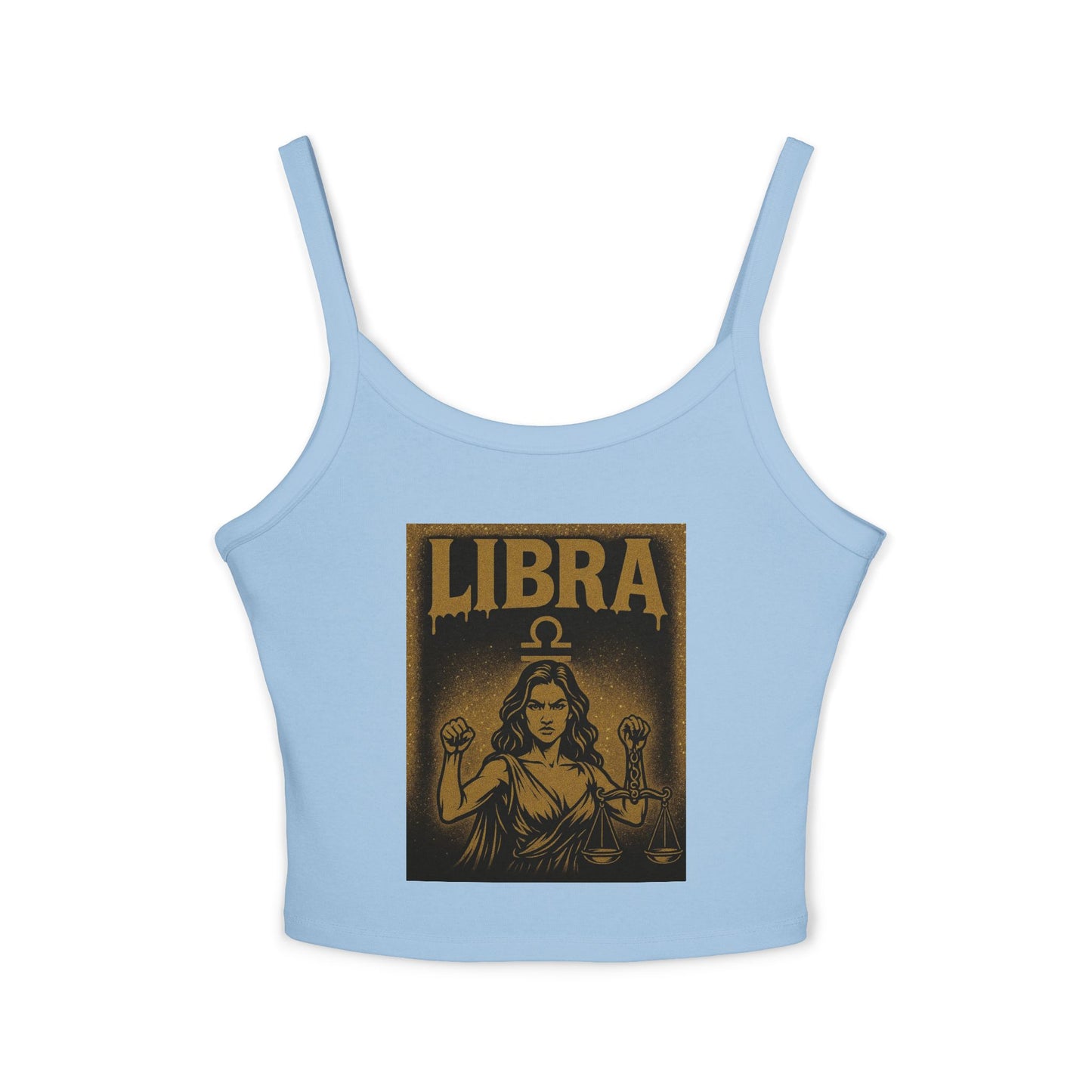 Sagittarius Zodiac Spaghetti Strap Tank Top, Astrology Apparel, Horoscope Gift, Birthday Top, Summer Fashion, Zodiac Sign Clothing